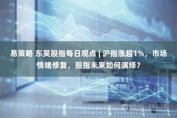 易策略 东吴股指每日观点 | 沪指涨超1%,市场情绪修复,股指未来如何演绎?